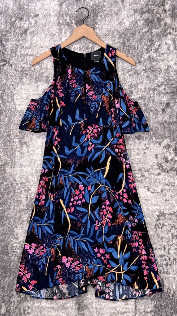 Anthropologie Dress 2 Womens Maeve Elia Cold Shoulder Floral